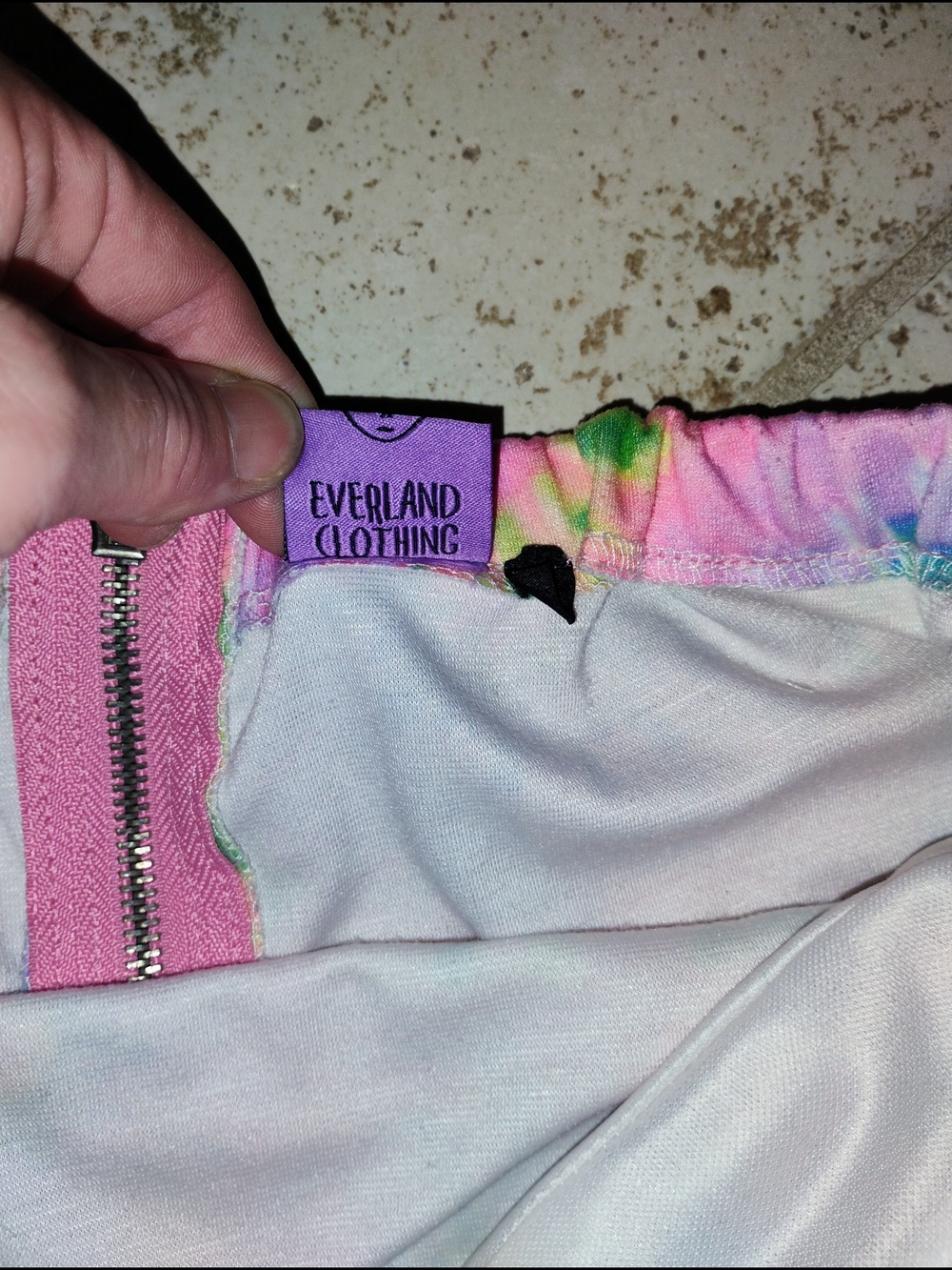 Everland Clothing Pink Tie-Dye Dress - Picture 4 of 4